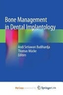 Bone Management in Dental Implantology