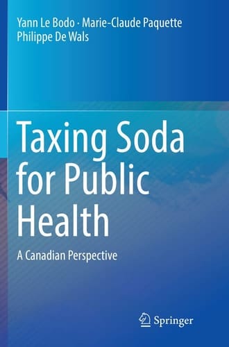 Taxing Soda for Public Health A Canadian Perspective