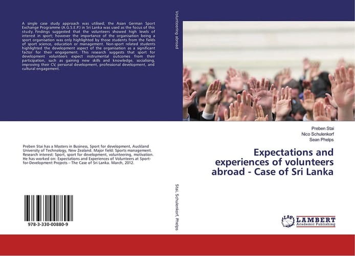 Expectations and Experiences of Volunteers Abroad - Case of Sri Lanka