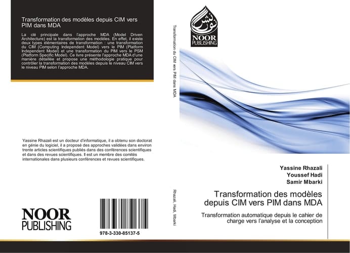 Transformation des modèles depuis CIM vers PIM dans MDA Transformation automatique depuis le cahier de charge vers l¿analyse et la conception