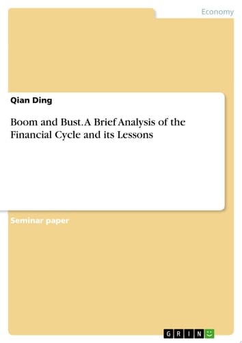 Boom and Bust. A Brief Analysis of the Financial Cycle and its Lessons