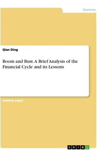 Boom and Bust. A Brief Analysis of the Financial Cycle and Its Lessons