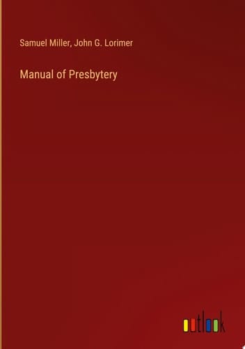 Manual of Presbytery
