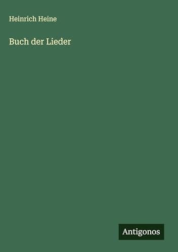 Buch der Lieder