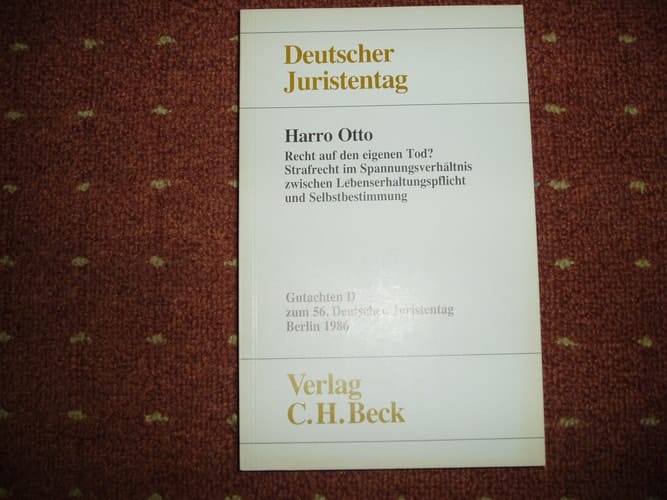Ansprachen anlässlich der Eröffnungssitzung des 57. Deutschen Juristentages