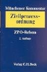 Münchener Kommentar zur Zivilprozessordnung: Paragraphen 1-354