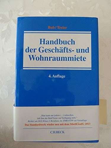 Handbuch der Geschäfts- und Wohnraummiete