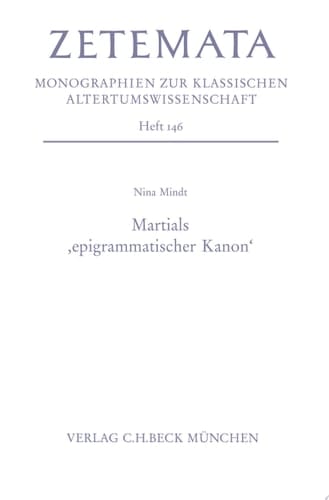 Martials 'epigrammatischer Kanon'