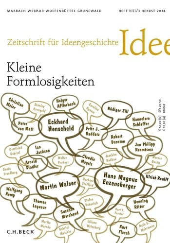 Kleine Formlosigkeiten