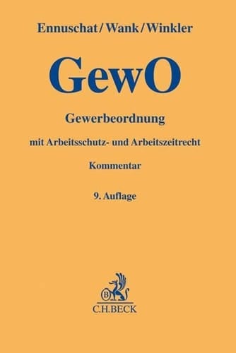 Gewerbeordnung Kommentar