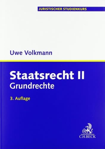 Staatsrecht II: Grundrechte