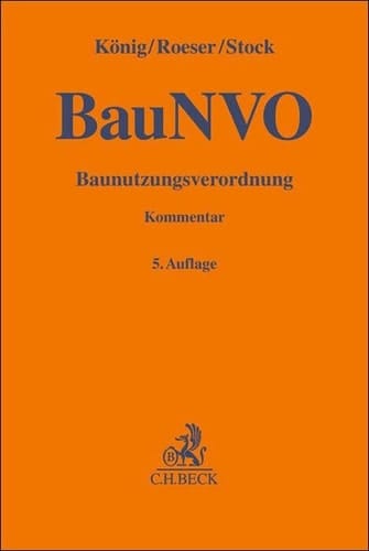 Baunutzungsverordnung Kommentar