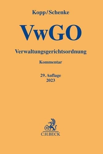 Verwaltungsgerichtsordnung Kommentar