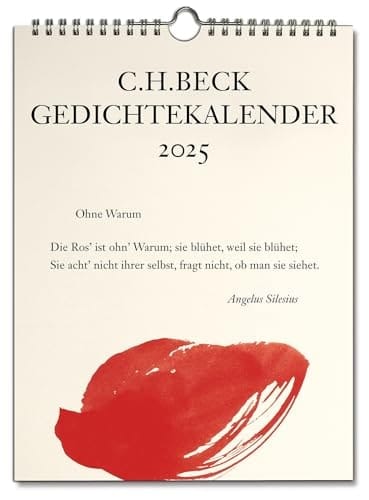 C.H. Beck Gedichtekalender Kleiner Bruder 2025 (41. Jahrgang).
