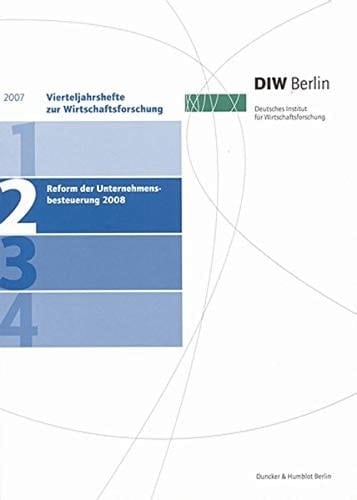Reform der Unternehmensbesteuerung 2008