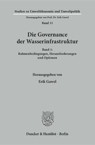 Die Governance der Wasserinfrastruktur