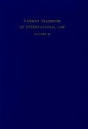 German Yearbook of International Law - Jahrbuch für Internationales Recht Vol