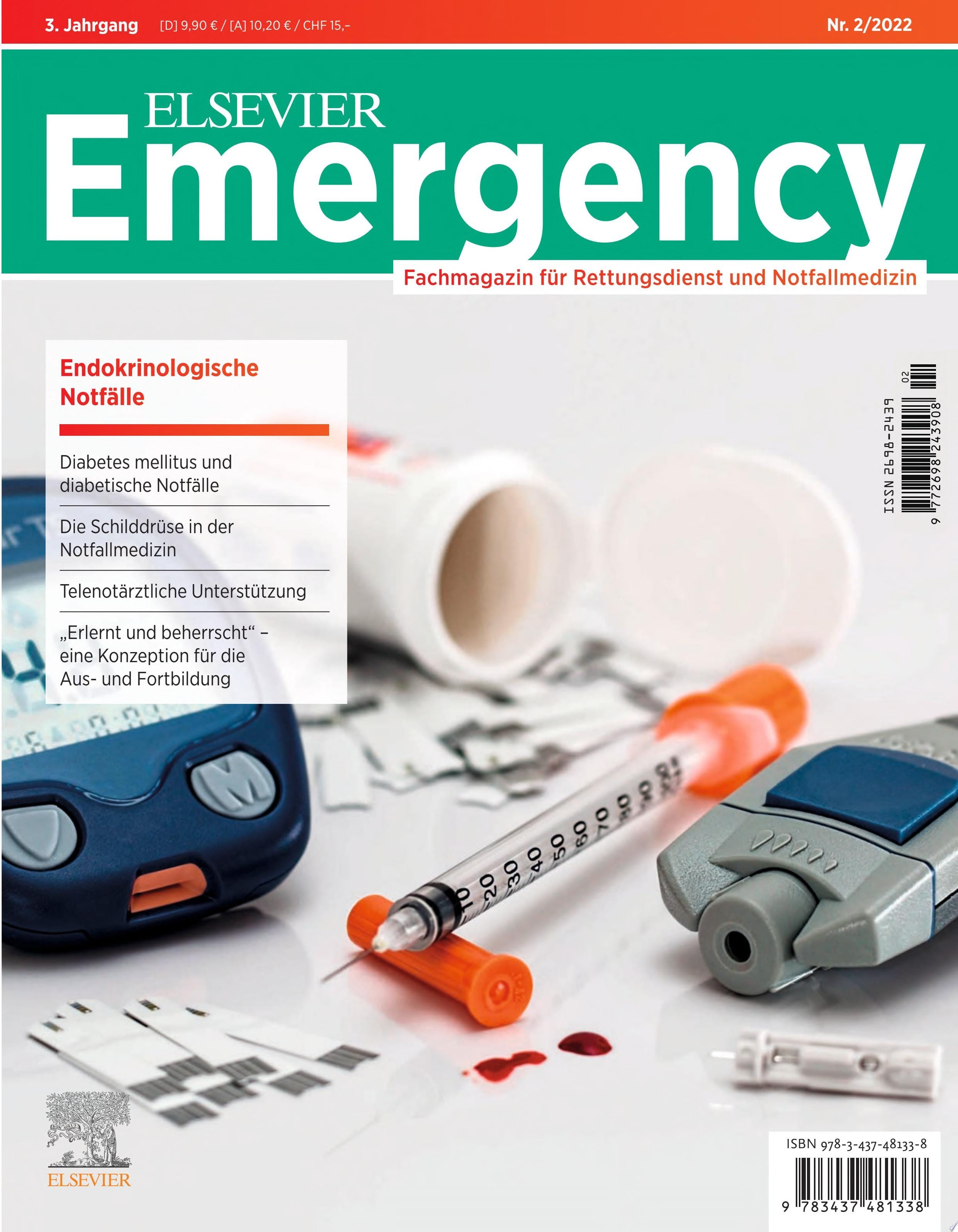 Elsevier Emergency. Endokrinologische Notfälle. 2/2022