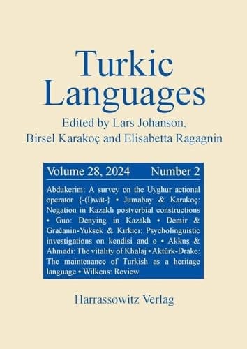 Turkic Languages 28 (2024) 2