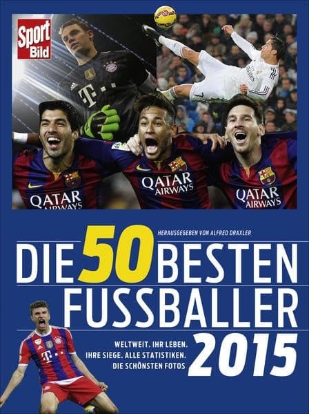 Die 50 besten Fußballer 2015 weltweit, ihr Leben, ihre Siege, alle Statistiken, die schönsten Fotos