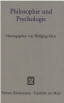 Philosophie und Psychologie Leib und Seele : Determination und Vorhersage