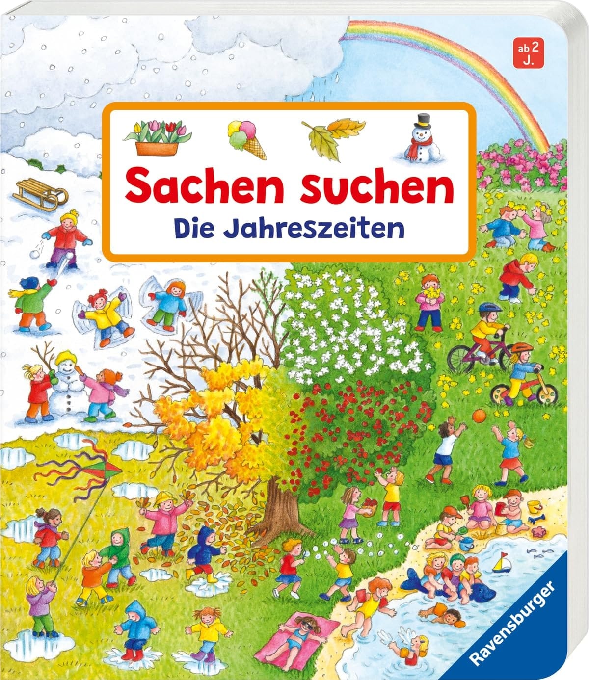 Sachen suchen - die Jahreszeiten Papp-Bilderbücher : ab 2 J.