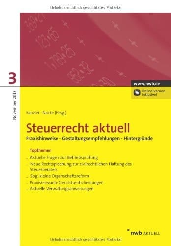 Steuerrecht aktuell 3/2013