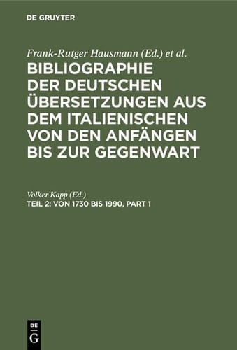 Von 1730 Bis 1990