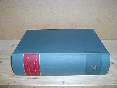 Lexicon Grammaticorum Who's who in the History of World Linguistics