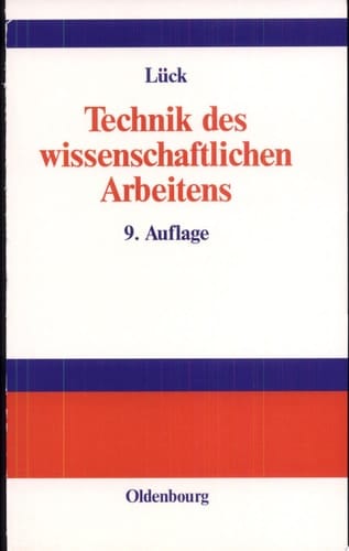Technik des wissenschaftlichen Arbeitens Seminararbeit, Diplomarbeit, Dissertation