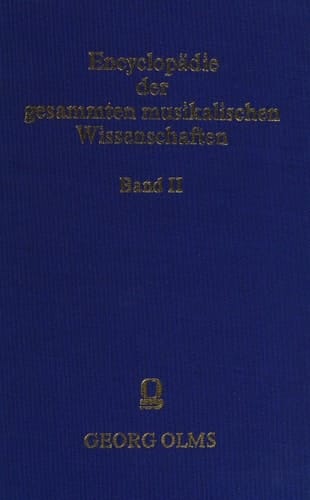 Encyclopädie der gesammten musikalischen Wissenschaften oder Universal-Lexicon der Tonkunst Br - Fm