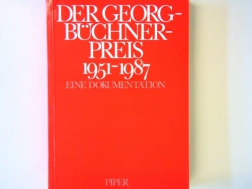 Der Georg-Büchner-Preis 1951-1978 : eine Dokumentation