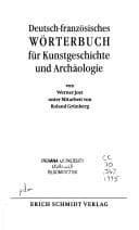 Deutsch-französisches Wörterbuch für Kunstgeschichte und Archäologie (German Edition)