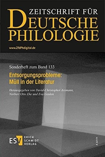 Entsorgungsprobleme Müll in der Literatur