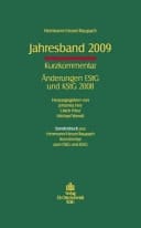 Jahresband 2009 Kurzkommentar - Änderungen EStG und KStG 2008