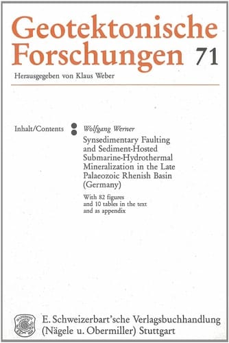Synsedimentary Faulting and Sediment-hosted Submarine-hydrothermal Mineralization in the Late Palaeozoic Rhenish Basin (Germany)