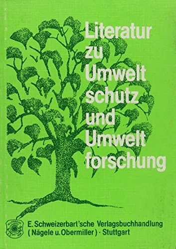 Literatur zu Umweltschutz und Umweltforschung