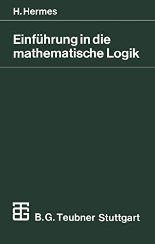 Einführung in die mathematische Logik Klassische Prädikatenlogik