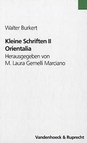 Kleine Schriften: Orientalia