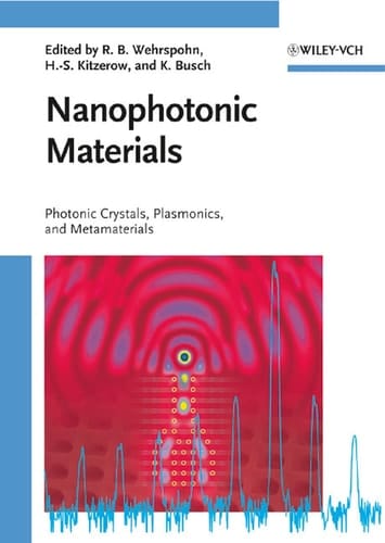 Nanophotonic Materials Photonic Crystals, Plasmonics, and Metamaterials