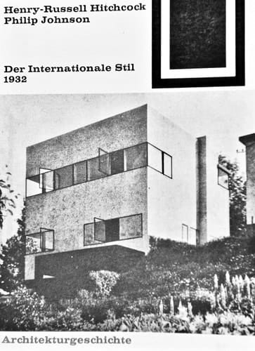 Der Internationale Stil 1932