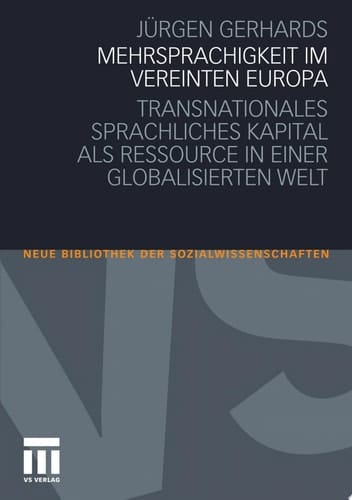 Mehrsprachigkeit im vereinten Europa