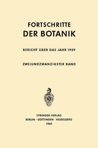 Bericht über das Jahr 1959