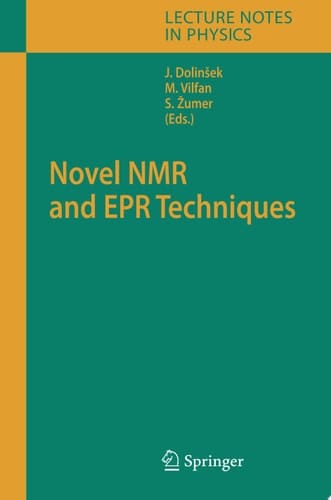Novel NMR and EPR Techniques