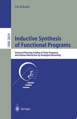 Inductive Synthesis of Functional Programs