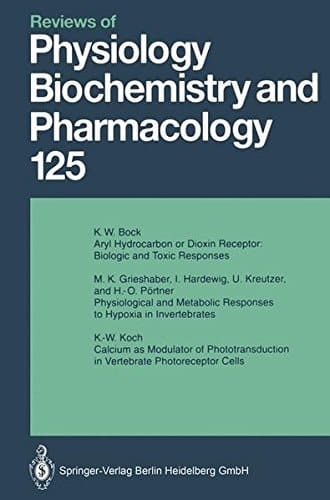 Reviews of Physiology, Biochemistry and Pharmacology