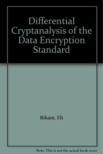 Differential cryptanalysis of the data encryption standard