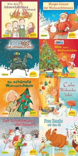 Morgen kommt der Weihnachtsmann traditionelle Weihnachtslieder und Gedichte