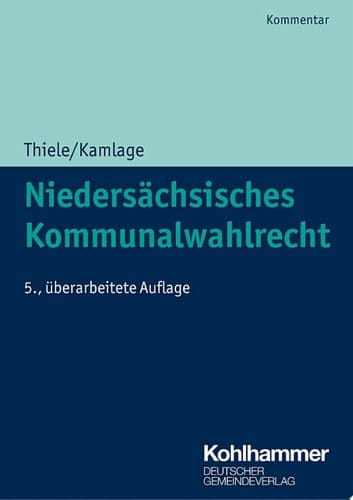 Niedersächsisches Kommunalwahlrecht Kommentar