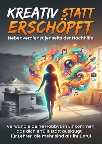 Kreativ statt erschöpft: Nebenverdienst jenseits der Nachhilfe: Verwandle deine Hobbys in Einkommen, das dich erfüllt statt auslaugt – für Lehrer, die mehr sind als ihr Beruf (German Edition)